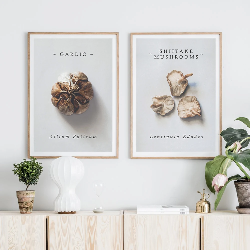 Farmhouse-Kitchen-Gallery-Home-Decor-Wall-Art-Garlic-Fig-Pomegranate-Canvas-Painting-Fruit-Vegetable-Po2ster-Wall