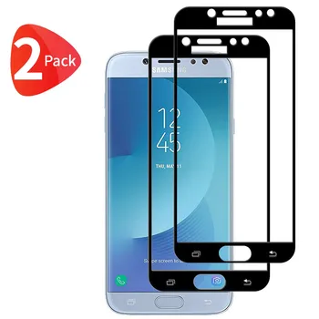 

TBOC 2X Protector Screen 5D for Samsung Galaxy J7 [2017] [5.5 "] [2 Units] vidrio Tempered Protection Edges Full