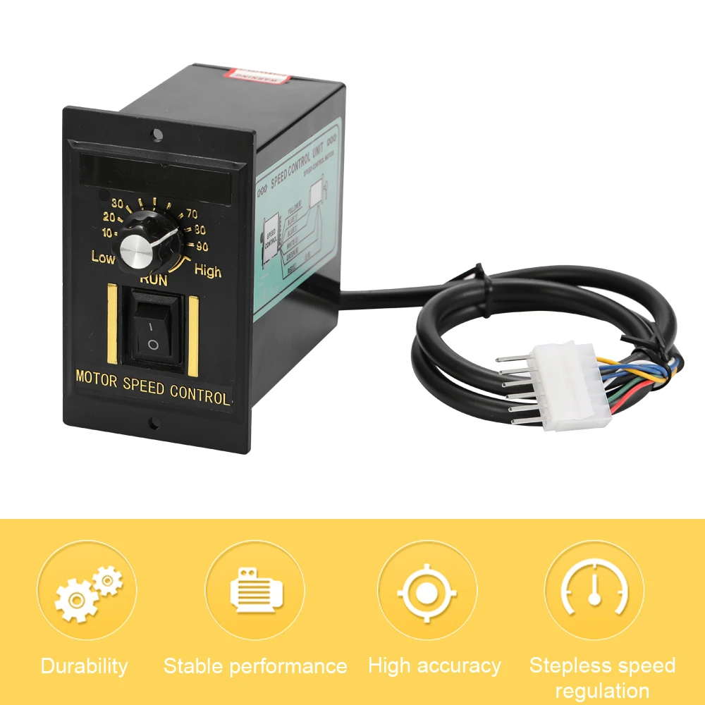 

New 400W AC220V 50/60Hz Motor Speed Controller Digital Adjustable Regulator Forward Backward Speed Control Motor Speed Regulator