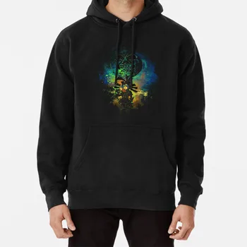 

Majora's Art Hoodie Zelda Link Hyrule Gaming Video Games Triforce Majoras Mask Skull Kid