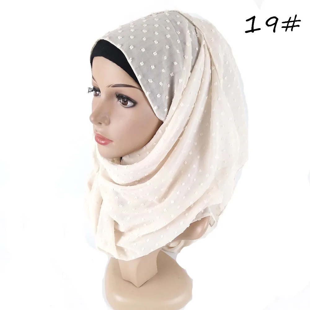 S87 10pcs High quality new chiffon material hijab scarf shawl women maxi wrap headband can choose colors