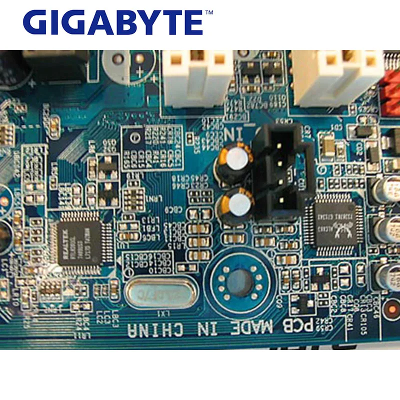 Разъем AM2 для NVIDIA GeForce 6100 Gigabyte GA-M61SME-S2 материнская плата DDR2 8 Гб GA M61SME S2 настольная системная плата MicroATX б/у