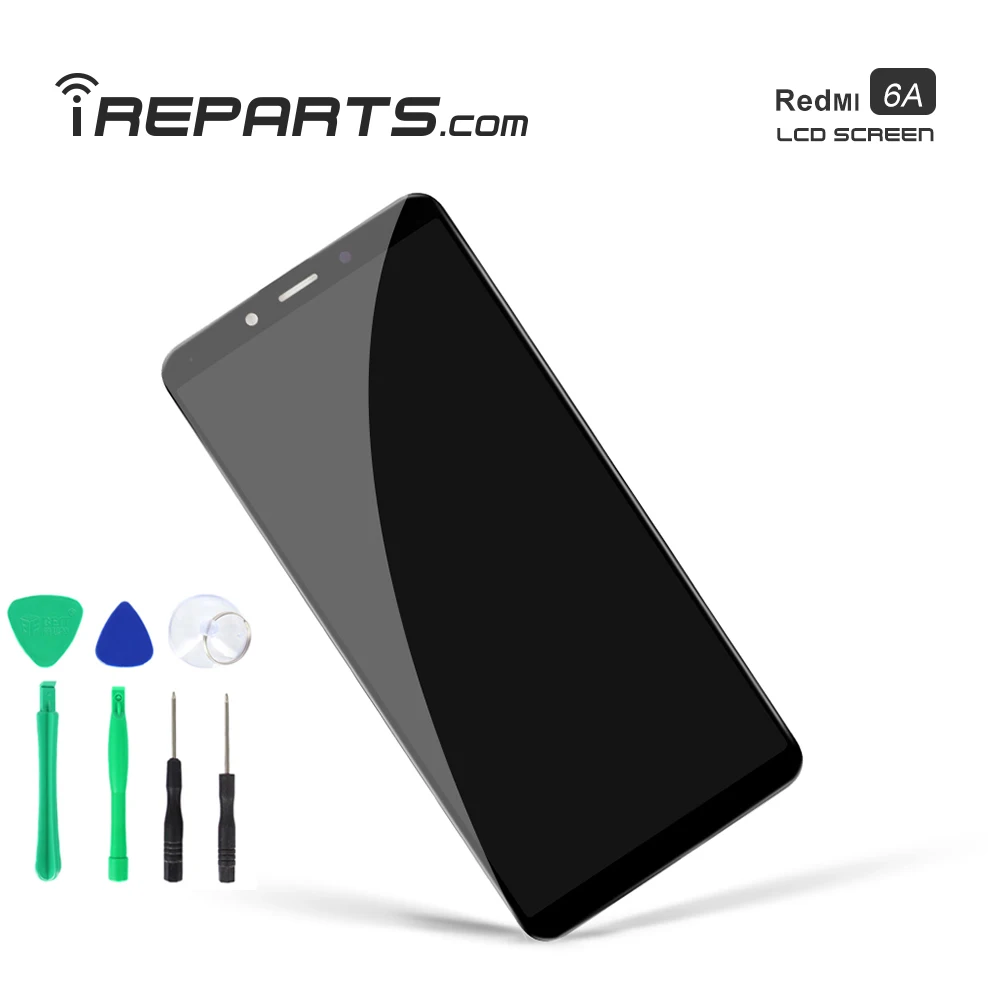 

IREPARTS Screen LCD for Xiaomi Redmi 6 Display Digitizer Replacement for Redmi 6A Touch Pantalla + Free Tools Gift