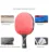 KOKUTAKU ITTF professional 4/5/6 Star ping pong racket Carbon table tennis racket bat paddle set прыщи в резине с мешком