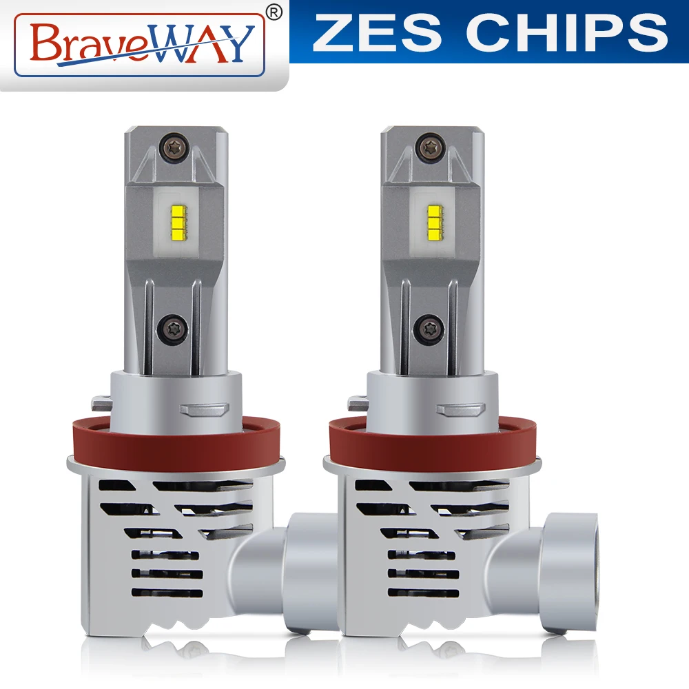 

Braveway M3 ZES Mini LED Car Headlight H1 H4 H7 H11 9005 9006 HB3 HB4 16000LM 6000K Auto LED Light Bulbs Motorcycle Lamp 12V 24V