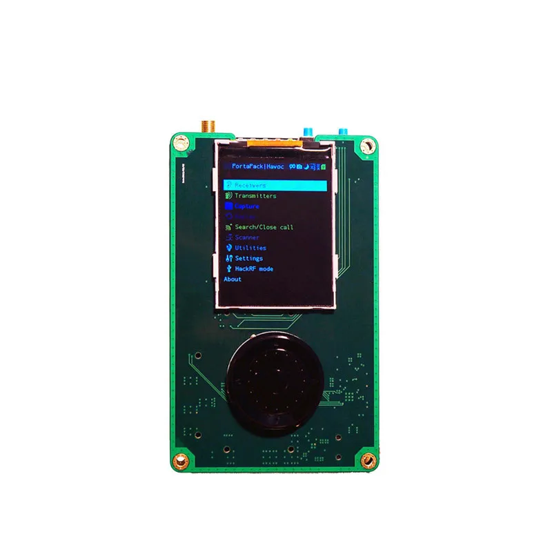 Новейшая версия PORTAPACK с 0.5ppm TCXO GPS-часами для HACKRF ONE SDR оригинальный дизайн AK4951 |