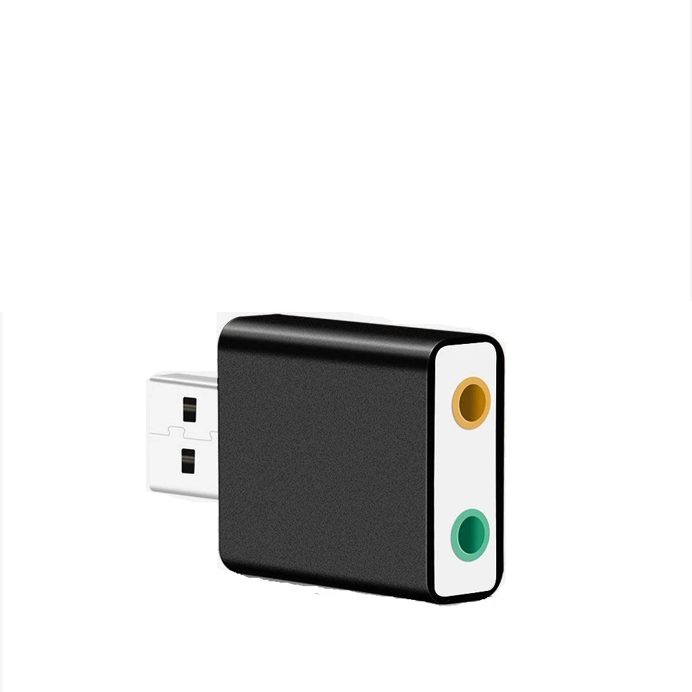 USB 7,1 CH независимая 3D Звуковая карта 3,5 мм аудио адаптер