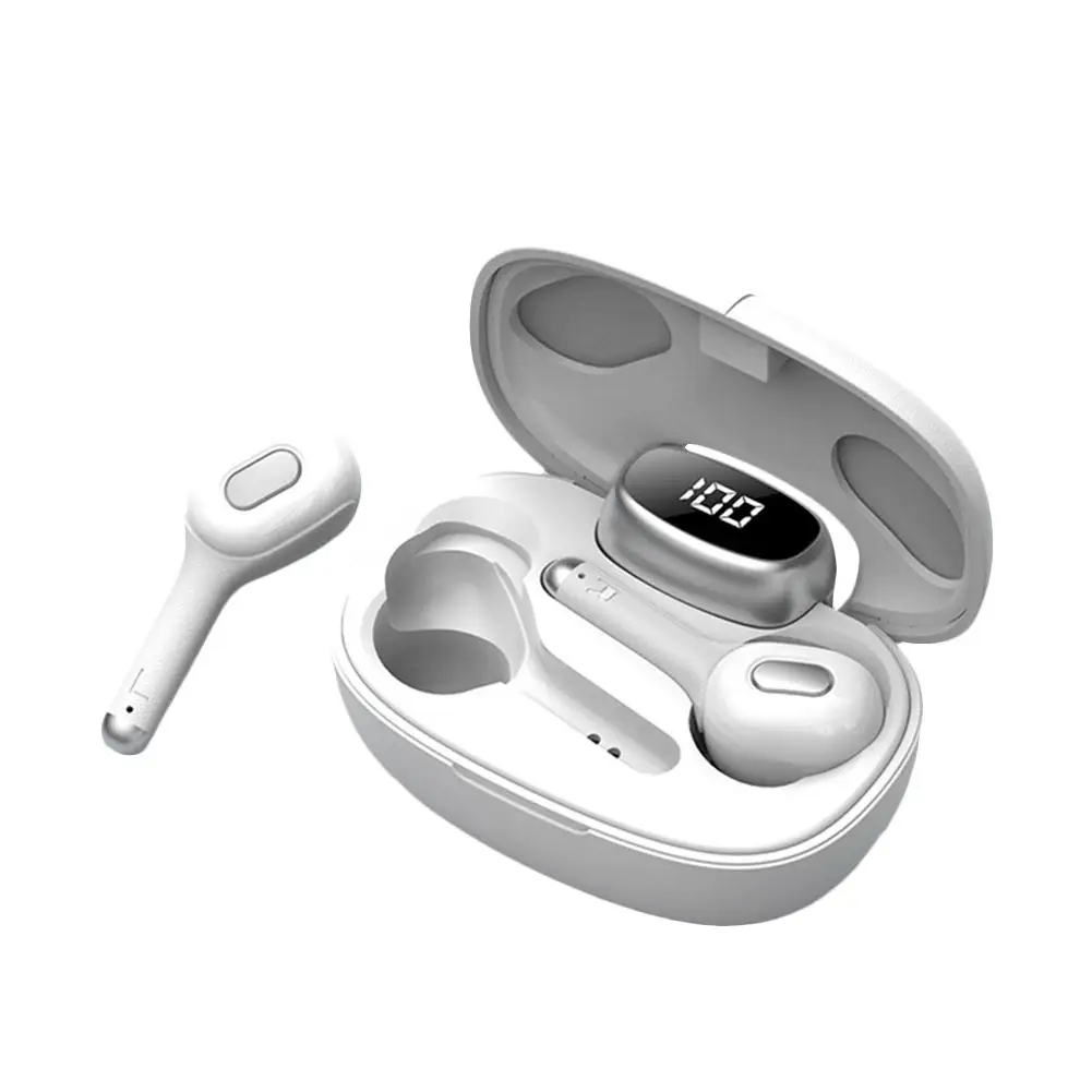 T9 TWS беспроводные Bluetooth наушники 6D HD вызов наушники с светодиодный цифровой дисплей Bluetooth 5,0 с двойным микрофоном зарядная коробка