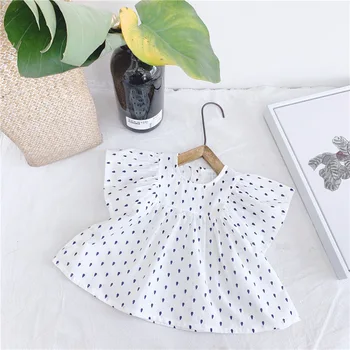 

Girls Blouse Summer Kids Print Top Girls Summer Clothes 1-6Y