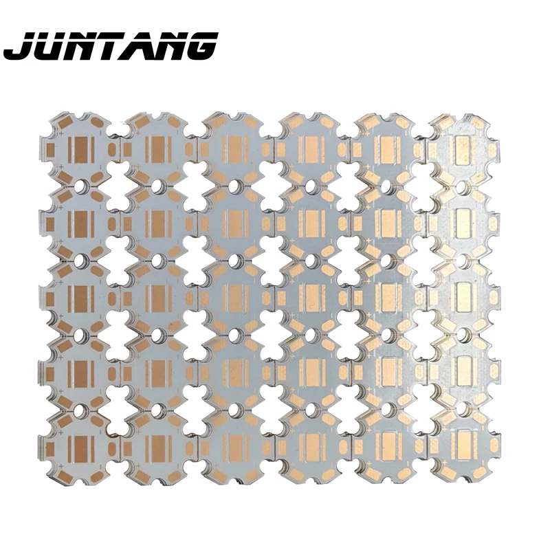 100pcs XHP50 XHP70 5050 copper substrate plum plate PCB radiator diameter 16mm 20mm | Лампы и освещение