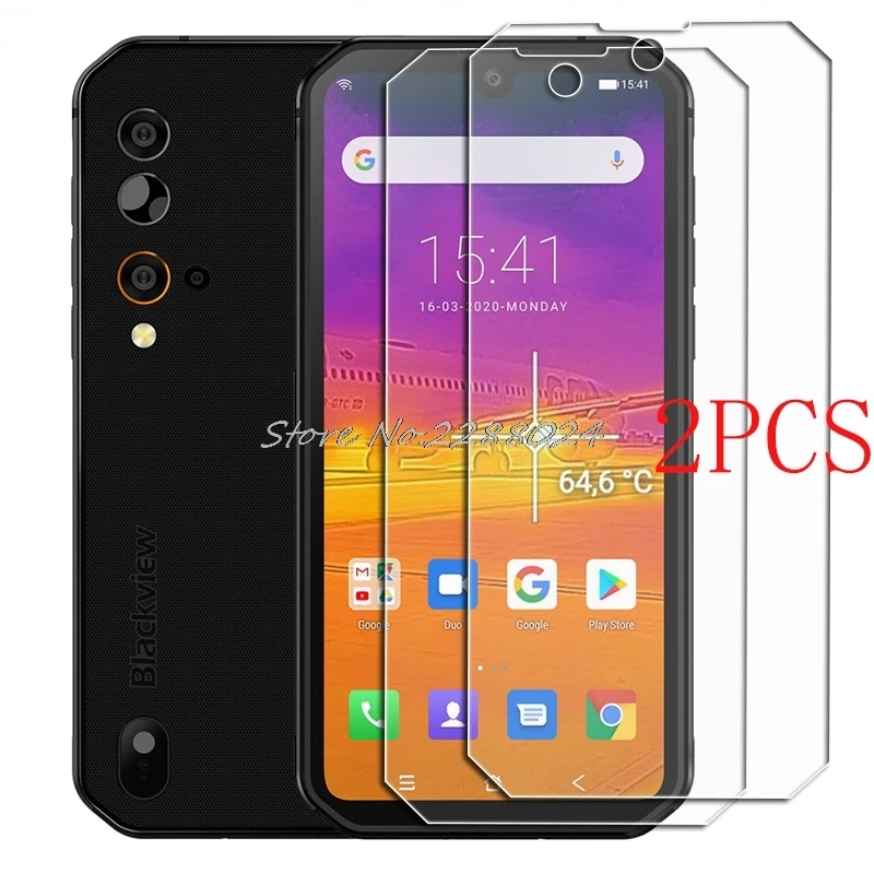 

Закаленное защитное стекло для Blackview BV9900 Pro, 2 шт., защитная пленка для экрана Blackview BV9900 5,84