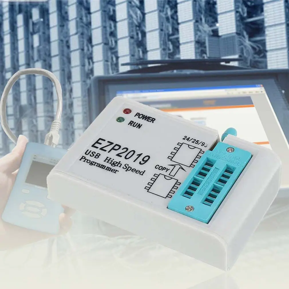 Высокоскоростной программатор вспышки SPI EZP2019 24/25/93 bios 25T80 сжигание офлайн копия