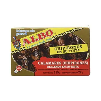 

Albo - Calamares Chimpirones Rellenos en su Tinta - 115 g
