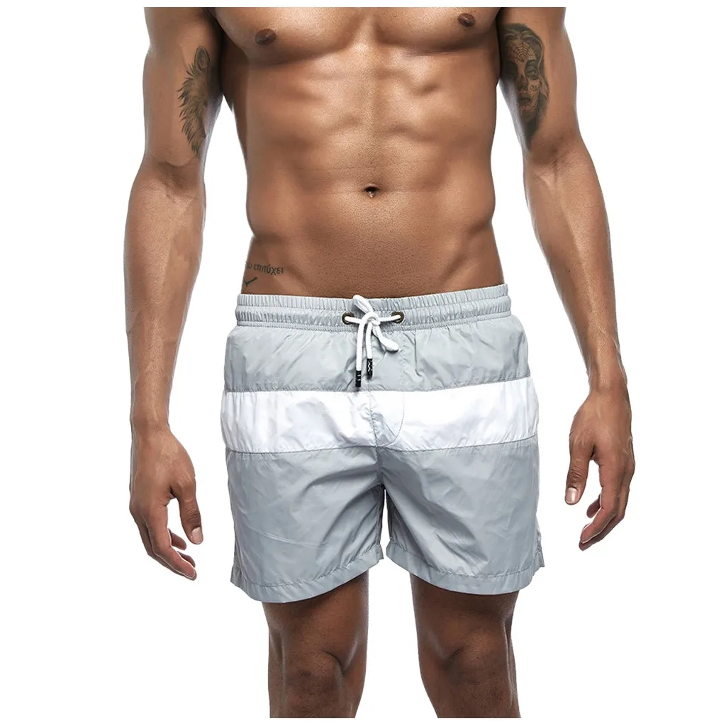 Модные мужские домашние шорты, пляжные шорты, новые летние однотонные спортивные шорты, пляжные шорты, модные большие шорты dgh3