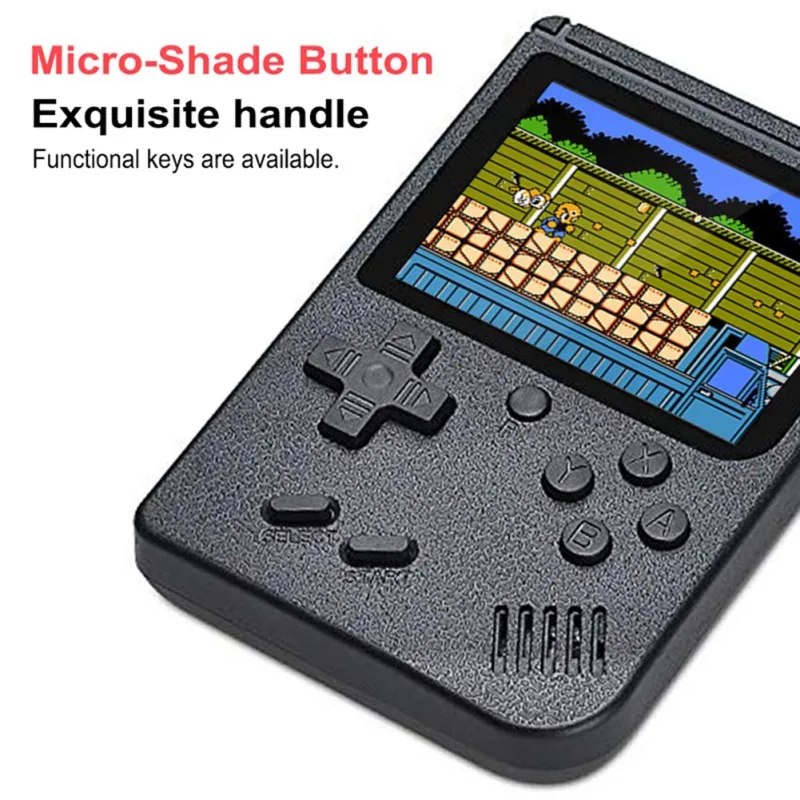 500 IN 1 Retro Video Game Console Handheld Game Portable Pocket Game Console Mini Handheld Player for Kids Gift