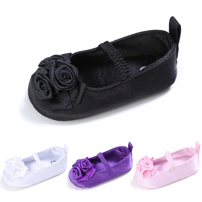 

Haiya Spring And Autumn Female Baby Flower Princess Shoes Soft Bottom Babies' Toddler Shoes Support