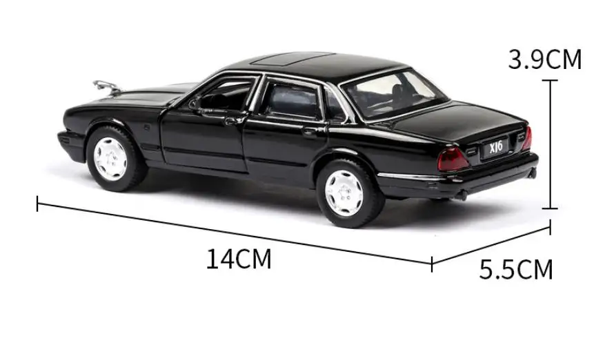 1:36 модель автомобиля из сплава высокого качества, модель автомобиля XJ6, Высококачественная модель автомобиля