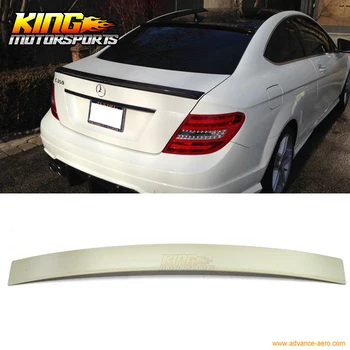 

Fit For 11-14 BENZ C-Class C204 2Dr 2Door Unpainted ABS Rear Roof Spoiler Wing