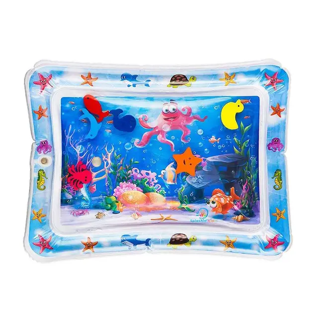 $US $10.91  Baby Kids Water Play Mat Inflatable Infant Tummy Time Play Mat Toddler for Baby Fun Activity Play C