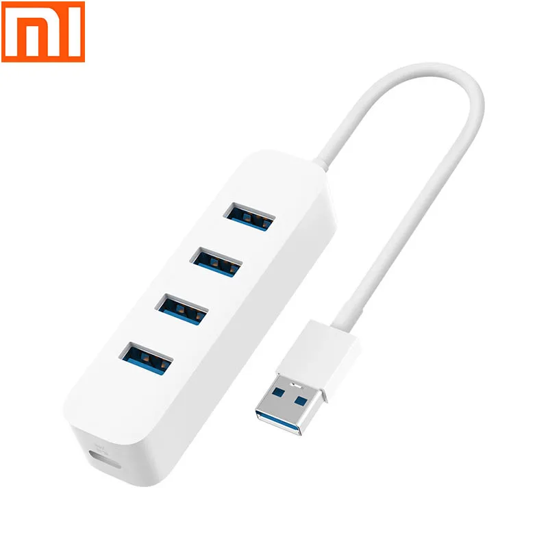 Xiaomi USB 3,0 разветвитель четыре порта USB расширения/USB3.0 высокая скорость передачи/легкий портативный type-c USB-C зарядки