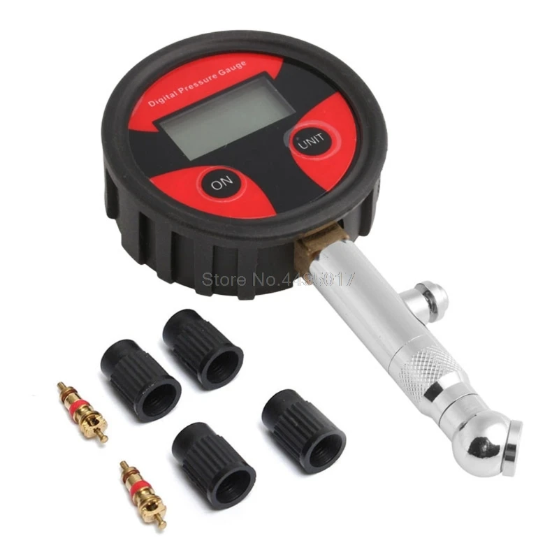 

Car Motorcycle Truck Tire LCD Air Pressure Gauge Digital Meter Vehicle Tester
