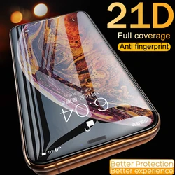 Tempered Glass For iPhone 11 12 Pro Max Screen Protector 11Pro Max 11 Max Pro Protector 6 6S 7 8 Plus X Xs Max Se 2021 Xr 8Plus