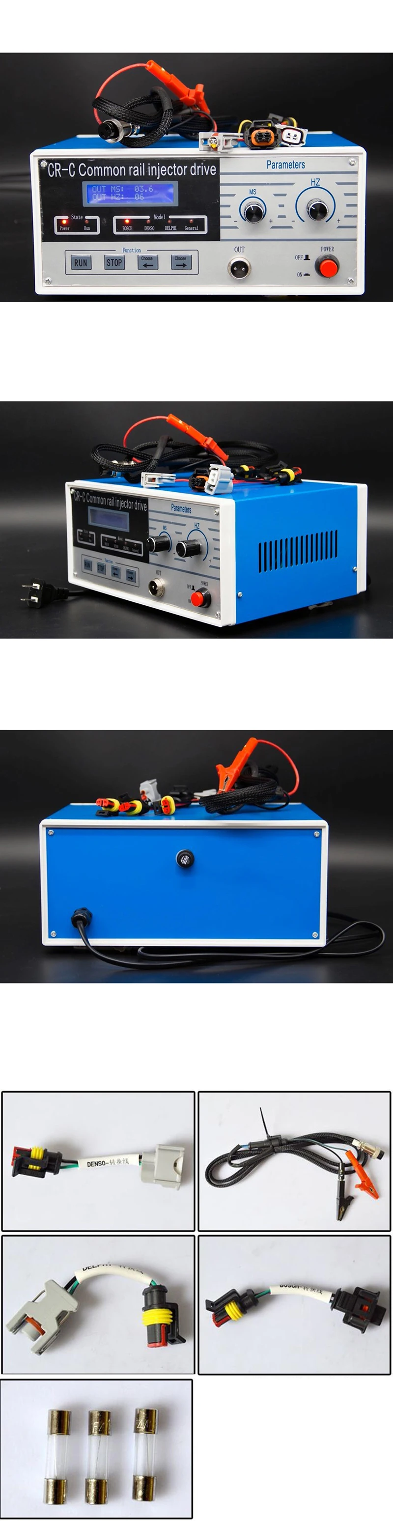 CR-C Multifunction Common Rail Injector Tester Diesel Common Rail Injector Drive