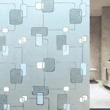 WXSHSH 3D матовая декоративная оконная пленка виниловая статическая Защита от солнца матовая наклейка теплоизоляция окно конфиденциальности оттенок