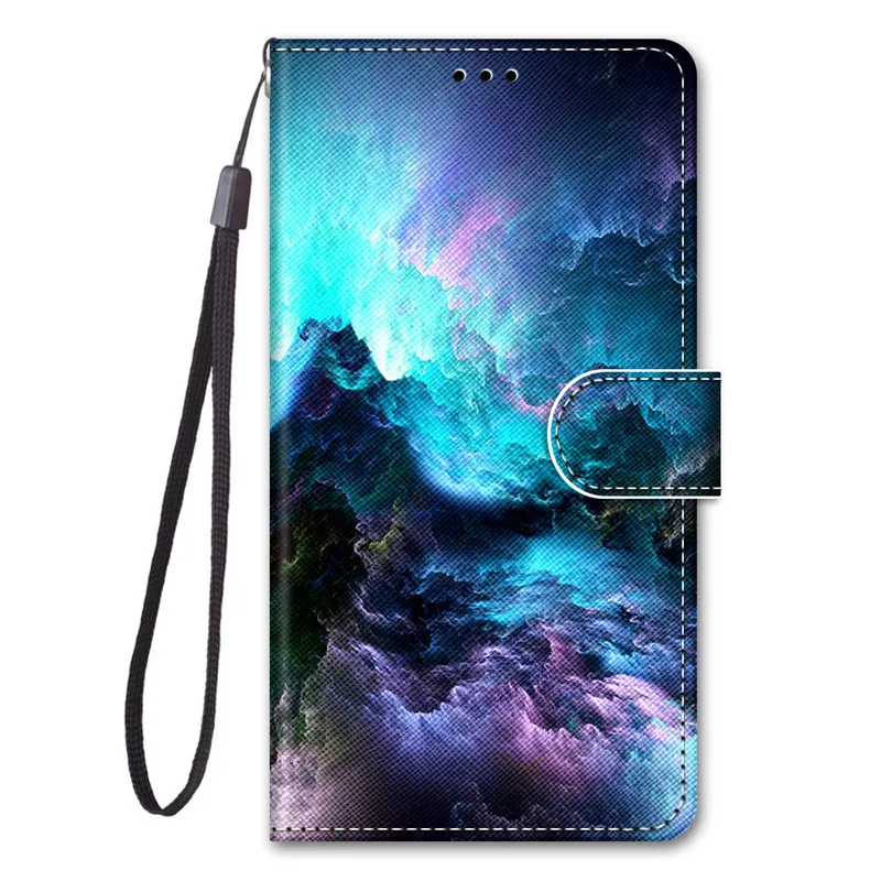 cute samsung phone case A7 2018 case on for Samsung Galaxy A7 2018 cases magnet flip leather cover for Samsung A6 A5 A8 A9 2018 case luxury wallet coque kawaii samsung cases Cases For Samsung