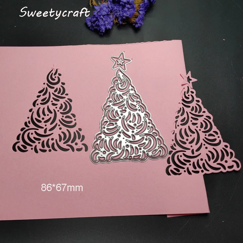 Christmas Tree Cutting Dies 1