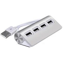 Mini multi port usb 3.0 2.0 hub multi usb divisor adaptador 4 portas de alta velocidade
