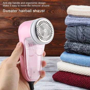 

Hairball Trimmer Electric Mini Fabric Lint Removers Portable Epilator Sweater Clothes Fuzz Pills Shaver Fluff Pellets Eu Plug