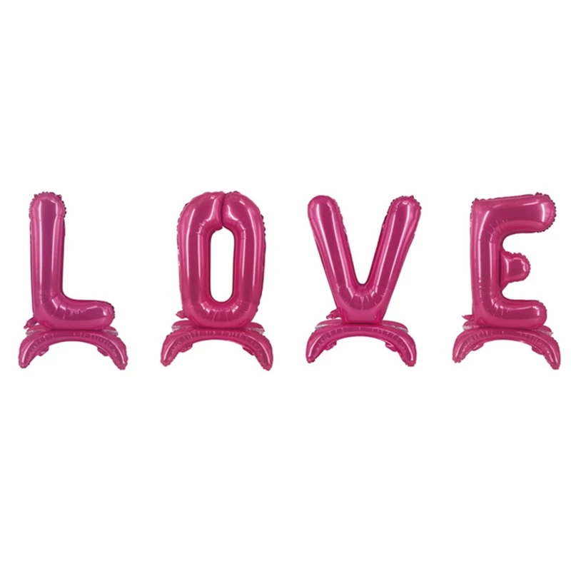 1 шт. любовные буквы фольги воздушный шар юбилей свадьба фото реквизит фон