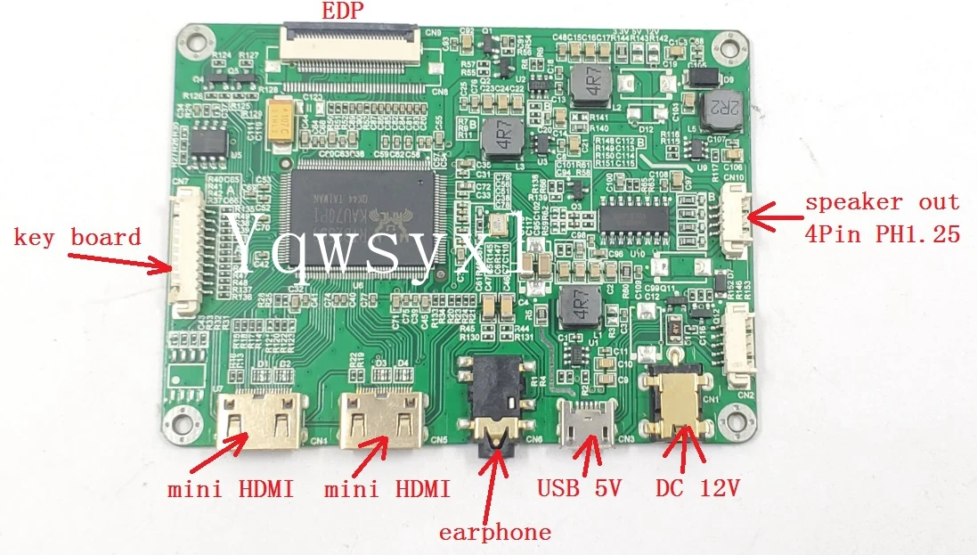 Mini Hdmi Driver Board Kit para Ipad Placa Controladora do Painel Lcd 9.7 Lp097qx1-spa1 Spa2 Spav Spc1 Spc2 Spc3 2048x1536 - Imagem 2