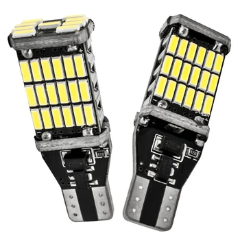 

2pcs T15 Parking Reversing Light Car Led Durable Rogue Signal Backup Bulb Rear Lamp Universal Wedge Accessories Bright