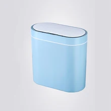 Kick Toilet Waterproof Deodorant Smart Trash Can Induction Home with Lid Living Room Creative Electric Toilet Nordic