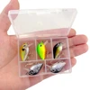 5pcs/lot BOXED 1.9g 3cm sinking 0.3-1m Wobbler Japan Mini Crankbait 5 Baits with Plastic Box Fly Fishing Lure Crazy Wobbler ► Photo 1/6