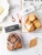 LBSISI Life 50pcs Hand Made Candy Cookie Bags Wedding Self Stand Biscuit Chocolate DIY Custom Baking Bag With Card Bottom