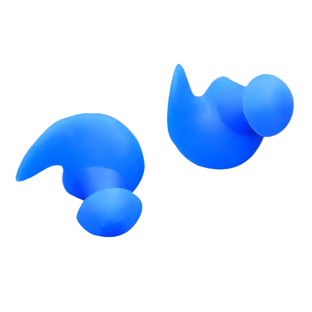 Silicone Ear Plugs Soft Protective Earplugs with Storage Box for Sleeping, Swimming, Showering,Water Sports