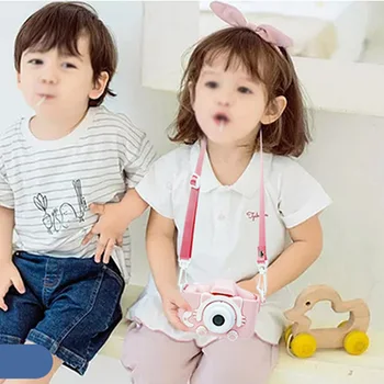 

Small Camera Cartoon Camera SLR Toy 32GB ABS+PC Anti Fall. 2inch Screen