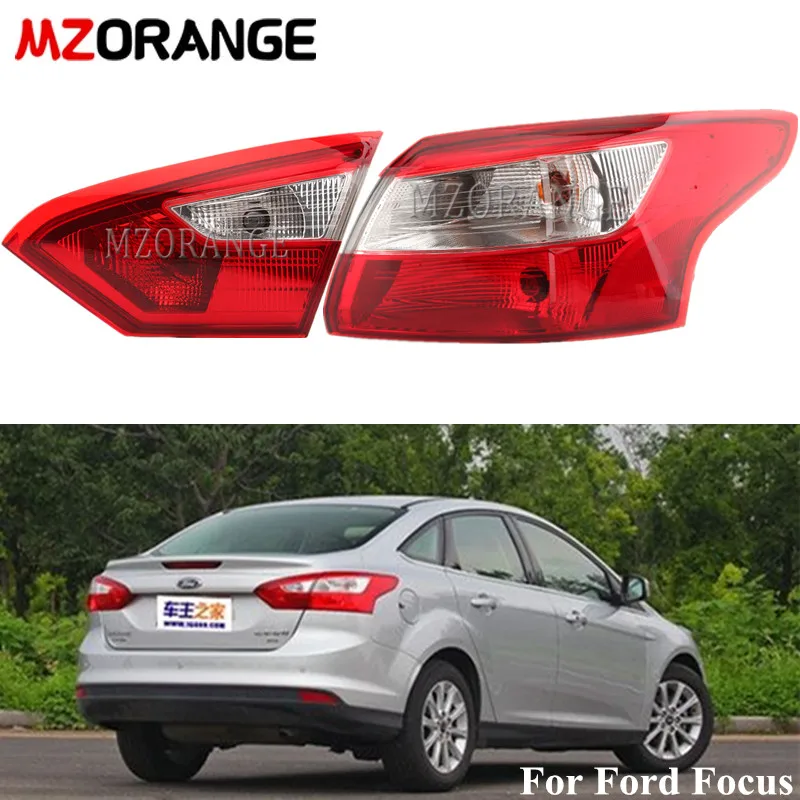 Левый/Rifht хвост светильник внешняя внутренняя лампа для Ford Focus 20132014 Тормозная