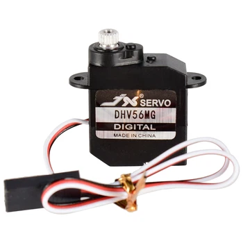 New Servo JX Servo DHV56MG 5.6g DS Digital Coreless MG Metal Gear HV Servo 1.2kg 0.10sec 1