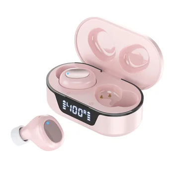 

IPX5 In-Ear Bluetooth 5.0 Headset TWS Wireless Earphones Mini Earbuds Stereo Portable Audio Video HD Sound Quality Headphones