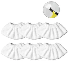 1/2/3/4/5/6pcs For Karcher SC2 SC3 SC4 Steam Mop Cloth Cleaning Pad Replacement Rag Replace Accessory Kepxep Cleaner Spare Part