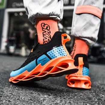 

Autumn Men's Shoes Trend Joker Blade Sports Shoes Winter Fitness Leisure Tide Shoes Aj1 Shock-absorbing Running Shoes