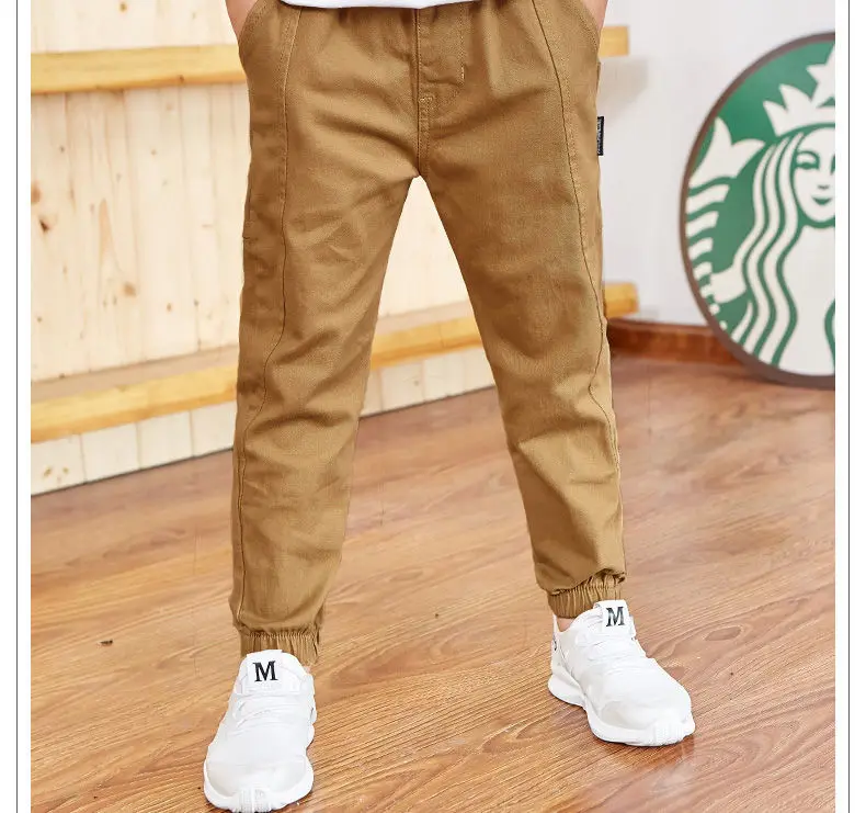 Childrenswear BOY'S Thin Pants Casual Pants Children Spring And Summer Pants Spring Clothing New Style Big Boy Skinny Pants