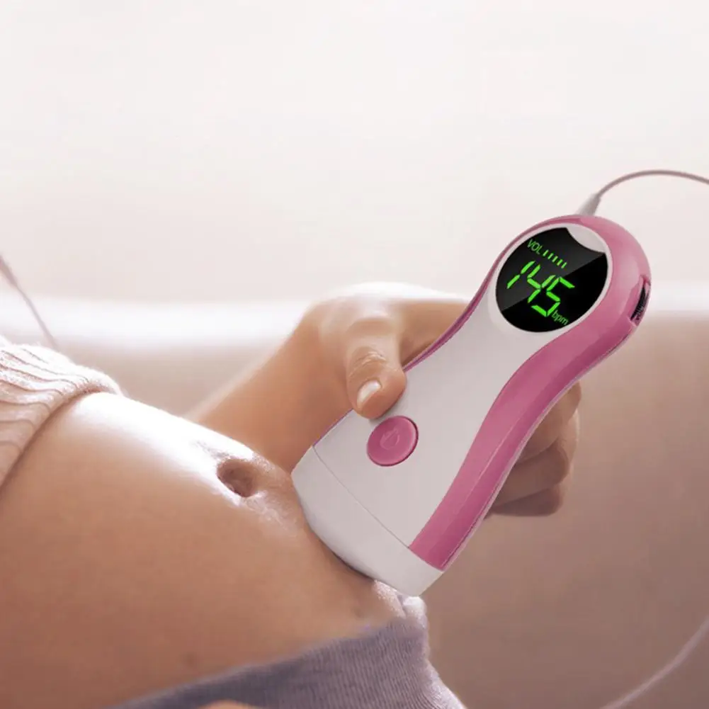 

Professional Fetal heart rate Detector Ultrasound baby Heartbeat Monitor Baby health care Deveice Monitor