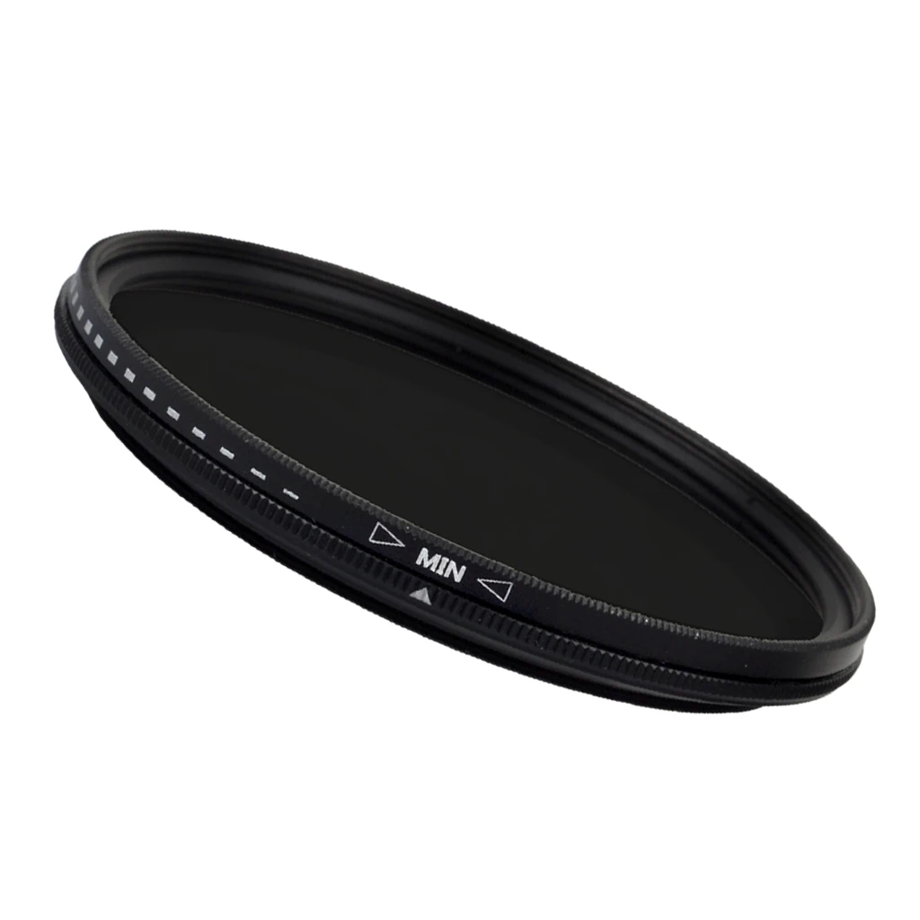 ZOMEi 52mm Ultra Slim ND2-ND400 Fader Variable Neutral Density Adjustable Lens Filter Ultra Slim ND Filter Optical Glass Filter