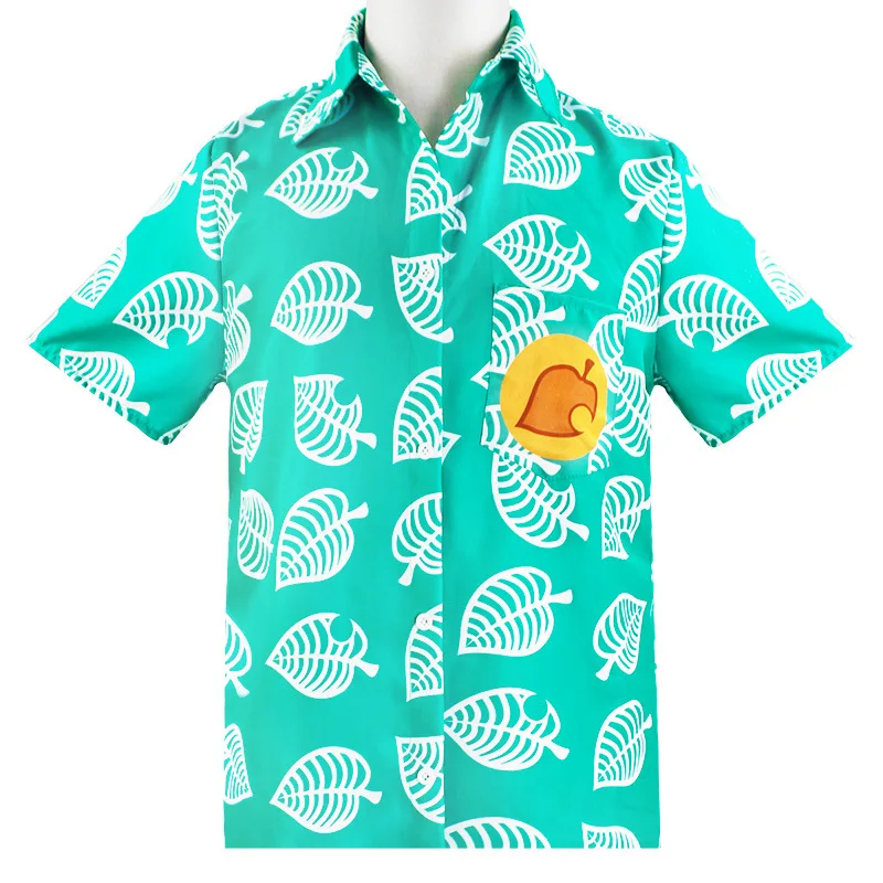 Adult Kid Animal Crossing Cosplay Costume T Shirt Tom Nook Shirt Blouse Summer Beach Short Sleeves Casual Tees Top Party Costume Adult Kid Animal Crossing Cosplay Costume T Shirt Tom Nook Shirt Blouse Summer Beach Short Sleeves Casual Tees Top Party Costume