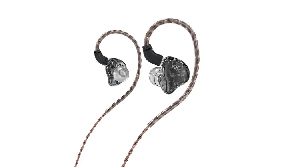 FiiO FH1s Hi Fi стерео 1BA(Knowles)+ 1 динамический Гибридный IEM с 0 78 2 шпильки Съемная кабели